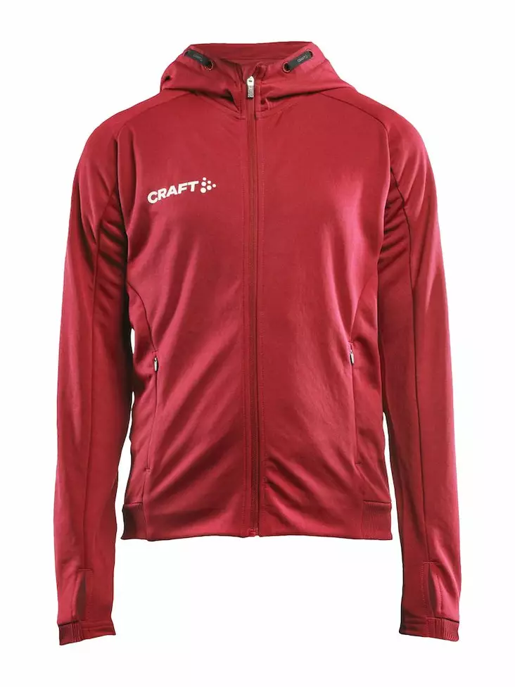 Evolve Hood Jacket JR, Bright Red - Craft Vaatteet - 1910159-430000 - 1