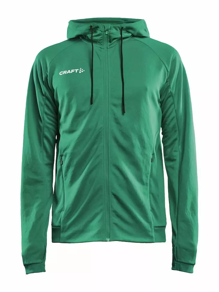 Evolve Hood Jacket M, Team Green - Craft Vaatteet - 1910157-651000 - 1