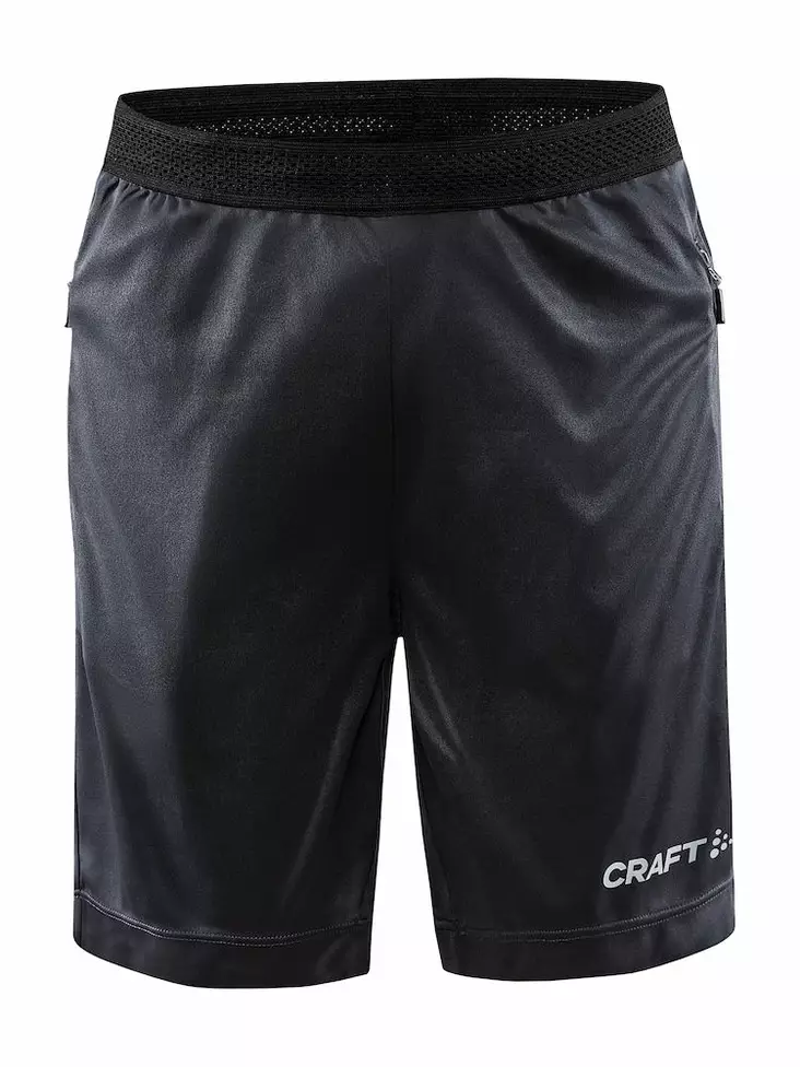 Evolve Zip Pocket Shorts JR, Asphalt - Craft Vaatteet - 1910150-995000 - 1