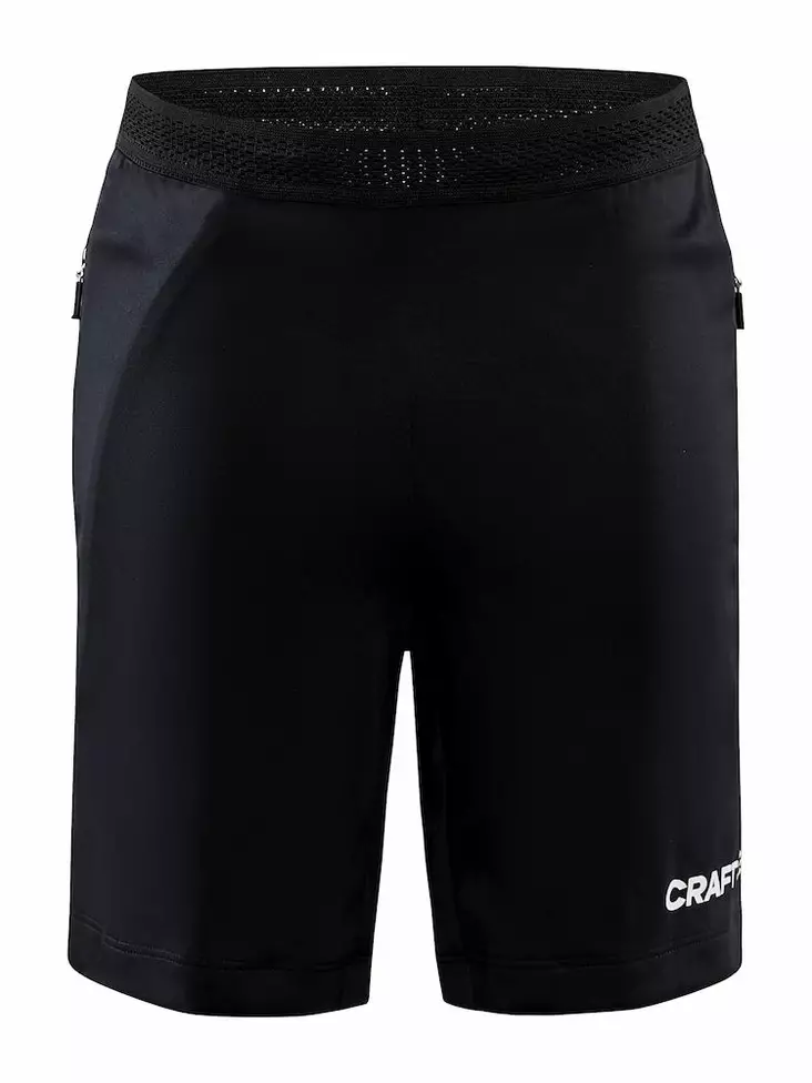 Evolve Zip Pocket Shorts JR, Black - Craft Vaatteet - 1910150-999000 - 1