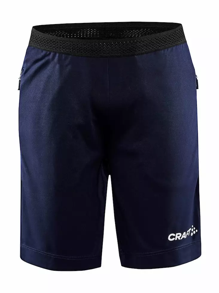 Evolve Zip Pocket Shorts JR, Navy - Craft Vaatteet - 1910150-390000 - 1
