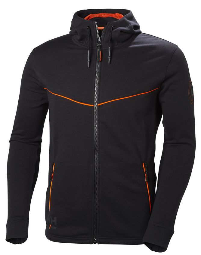 HH Chelsea Evo Hoodie, Musta - Helly Hansen Työpaidat - 79197-990 - 1