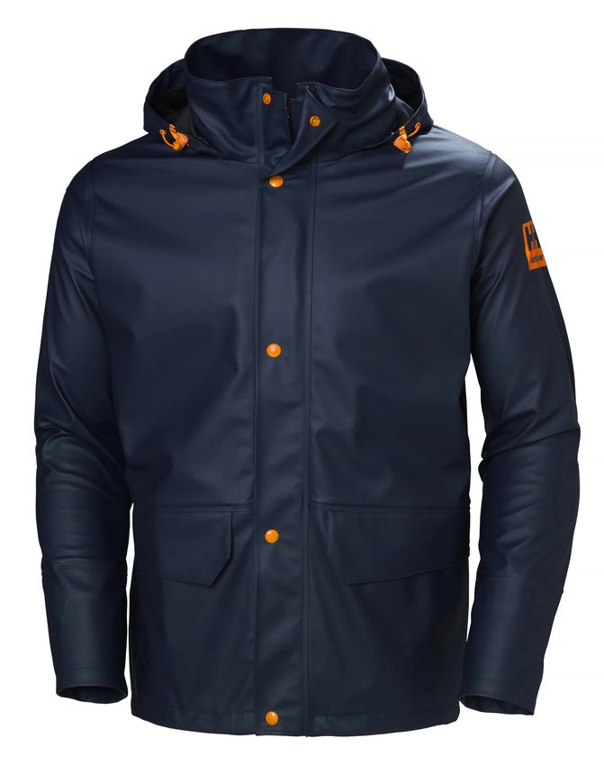 HH Gale Rain Jacket, T.Sininen - Helly Hansen Työtakit - 70282-590 - 1