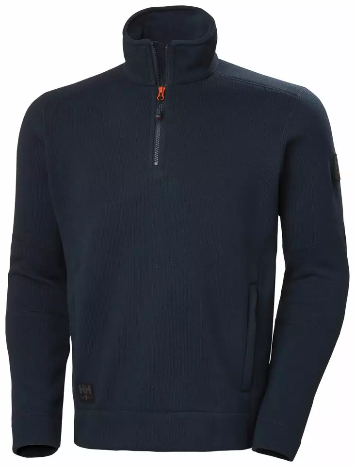HH Kensington 1/2 Zip Knitted, T.Sininen - Helly Hansen Työtakit - 72251-590 - 1