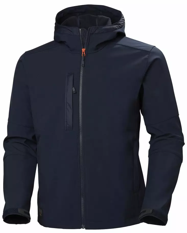 HH Kensington Hood Softsh, T.Sininen - Helly Hansen Työtakit - 74230-590 - 1