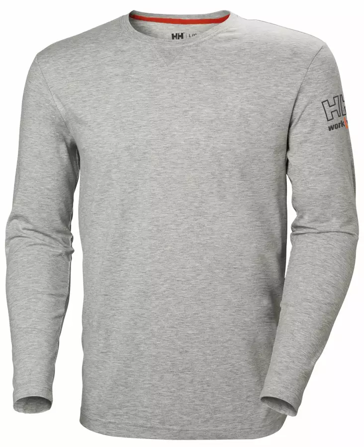 HH Kensington Longsleeve, Harmaa - Helly Hansen Työpaidat - 79242-930 - 1