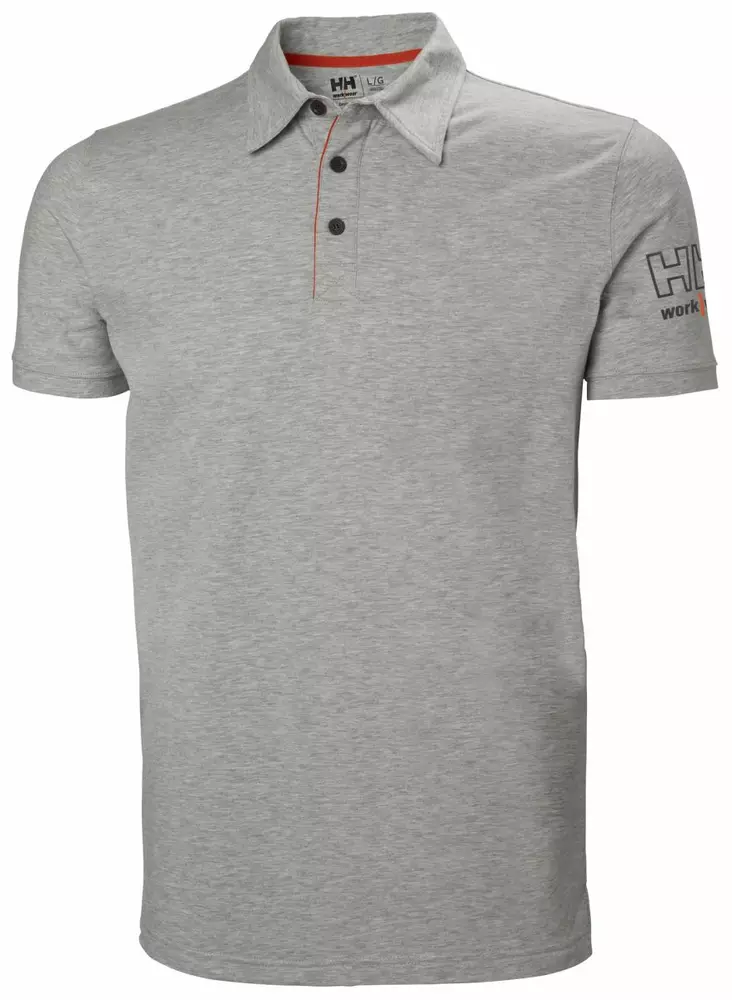 HH Kensington Polo, Harmaa - Helly Hansen Työpaidat - 79241-930 - 1
