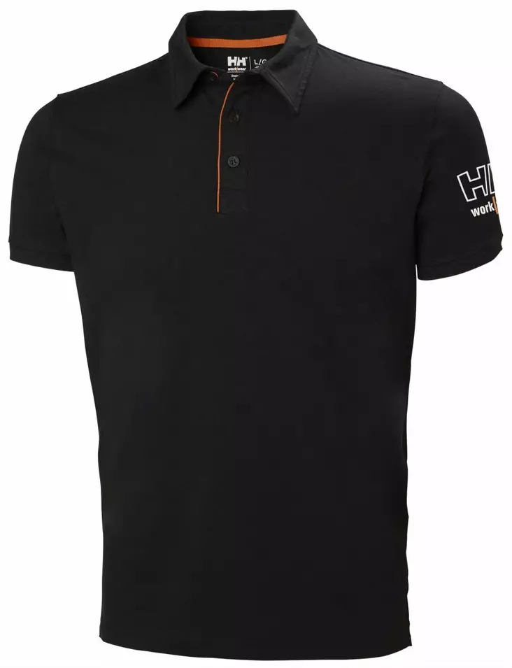 HH Kensington Polo, Musta - Helly Hansen Työpaidat - 79241-990 - 1
