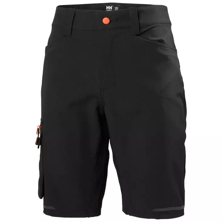 HH Kensington Service Shorts, 990 Black - Helly Hansen Työshortsit - 77580-990 - 1