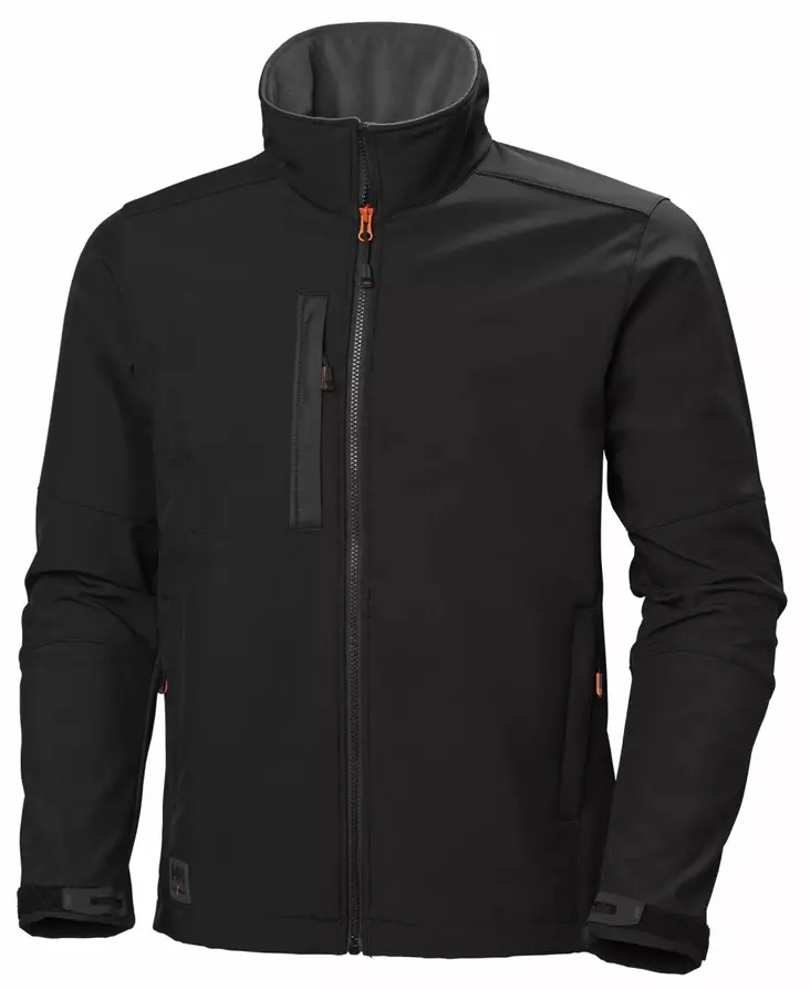 HH Kensington Softsh Jacket, Musta - Helly Hansen Työtakit - 74231-990 - 1