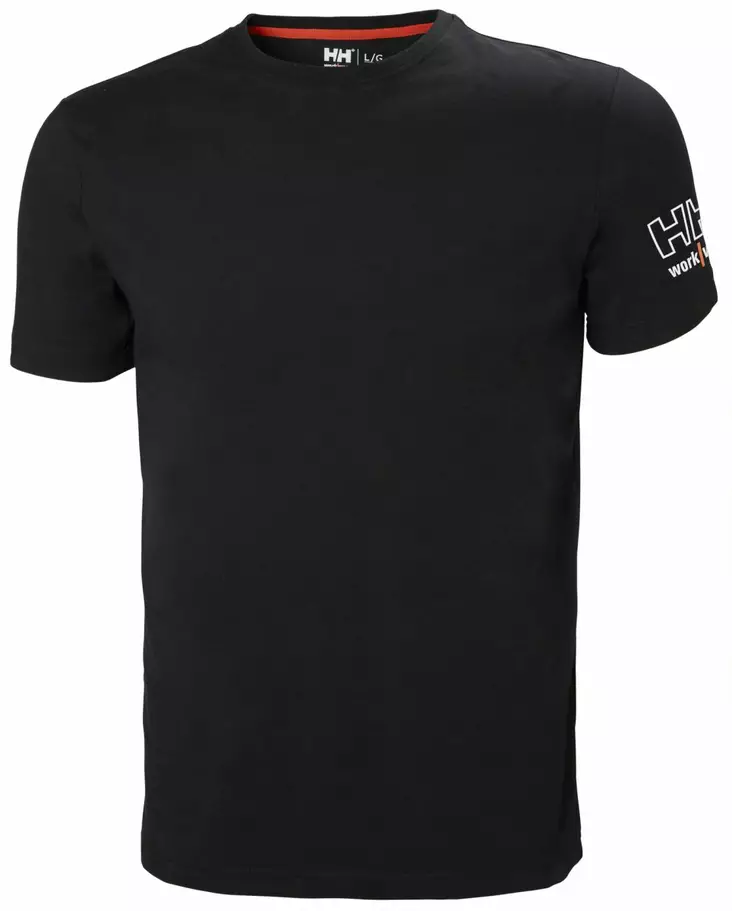 HH Kensington T-shirt, Musta - Helly Hansen Työpaidat - 79246-990 - 1