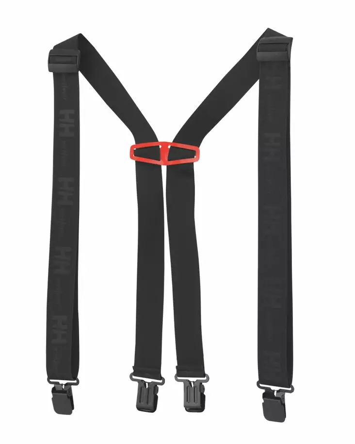 HH Logo Suspenders, Musta - Helly Hansen Asusteet ja Tarvikkeet - 79523-990 - 1