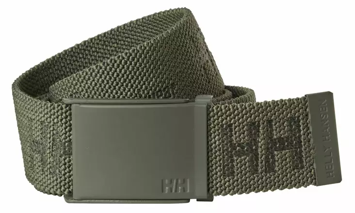 HH Logo Webbing Belt, Army Vihreä - Helly Hansen Asusteet ja Tarvikkeet - 79528-480 - 1