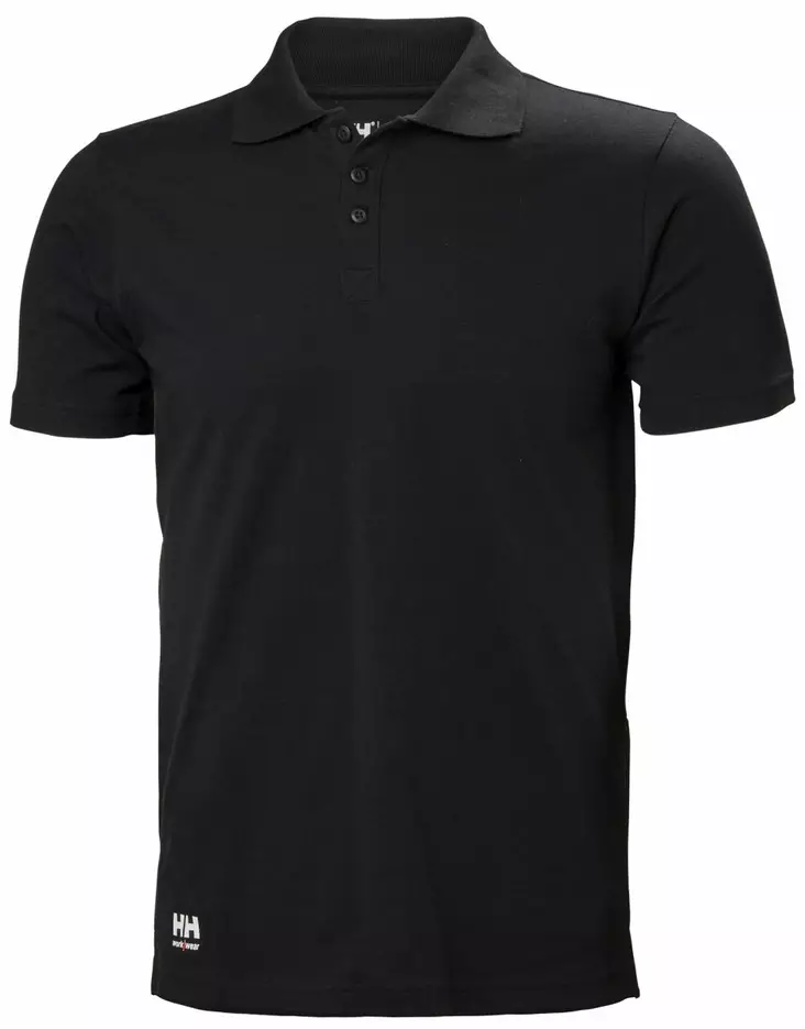 HH Manchester Polo, Musta - Helly Hansen Työpaidat - 79167-990 - 1