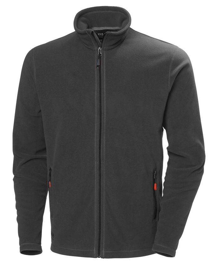 HH Oxford Lt Fleece Jacket, T.Harmaa - Helly Hansen Työtakit - 72097-970 - 1
