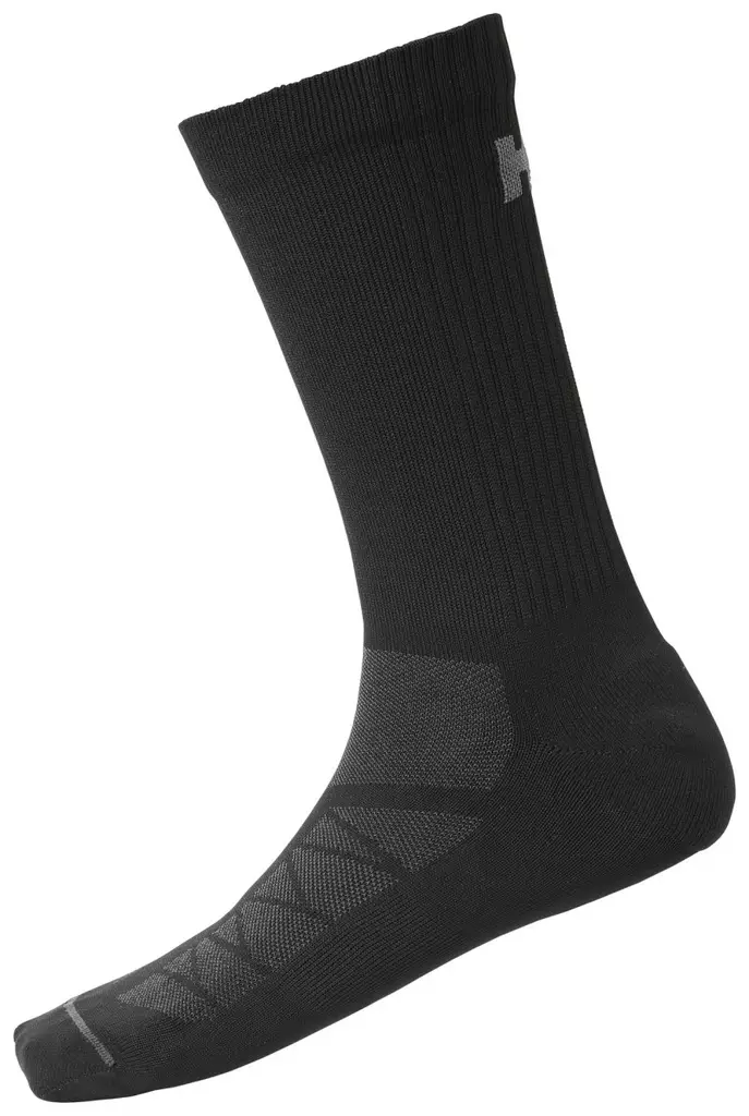 HH Oxford Summer Sock, Musta - Helly Hansen Asusteet ja Tarvikkeet - 79644-990 - 1
