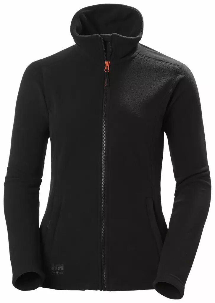 HH W Luna Fleece Jacket, Musta - Helly Hansen Työtakit - 72400-990 - 1