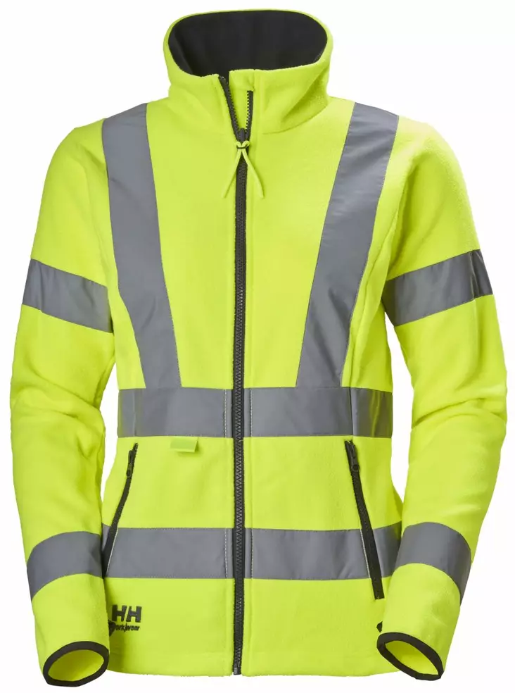 HH W Luna HV Fleece Jacket, Keltainen - Helly Hansen Huomiotakit - 72174-360 - 1