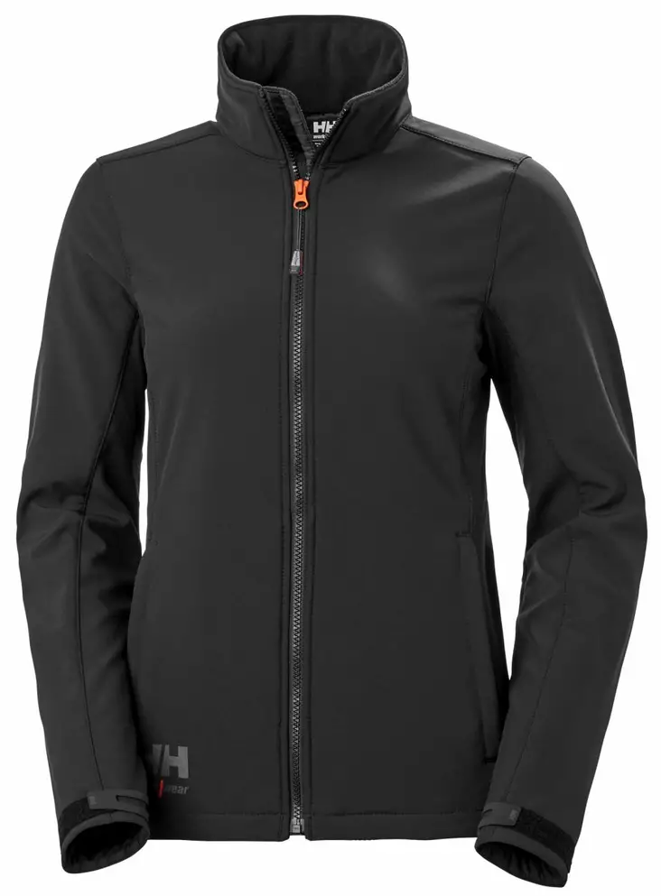 HH W Luna Softshell Jacket, Musta - Helly Hansen Työtakit - 74240-990 - 1
