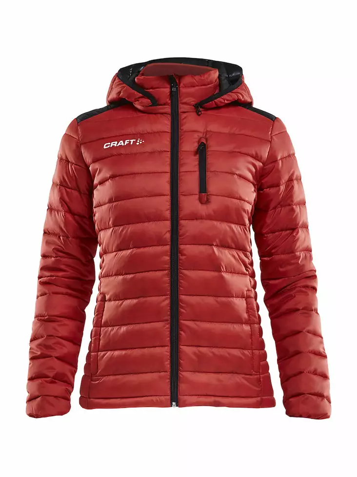 Isolate Jacket W, BRIGHT RED/BLACK - Craft Vaatteet - 1905994-1430 - 1