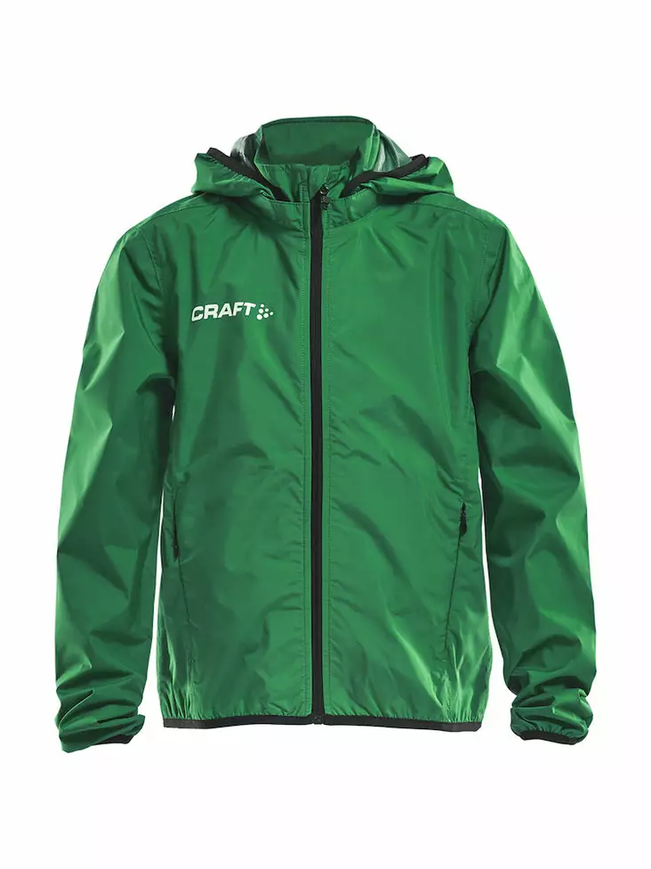 Jacket Rain JR, TEAM GREEN - Craft Vaatteet - 1905997-651000 - 1