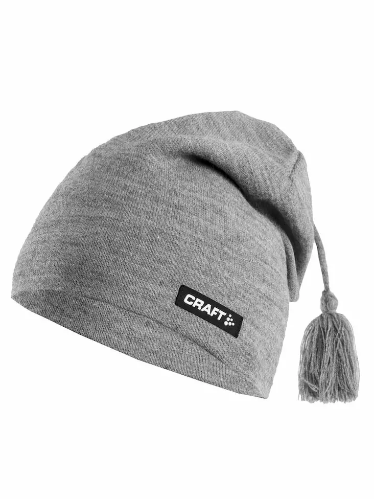 Knitted hat promo, Grey mel - Craft Vaatteet - 1906845-950000 - 1