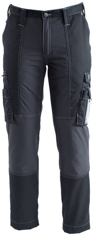 Leijona Housut FleX Stretch, Musta - Kaikki Työvaatemerkit - 125914-940 - 1