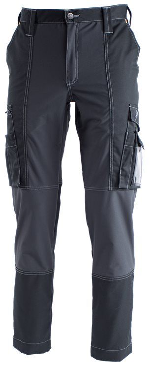 Leijona Naisten Housut FleX Stretch, Mus - Kaikki Työvaatemerkit - 125625-940 - 1