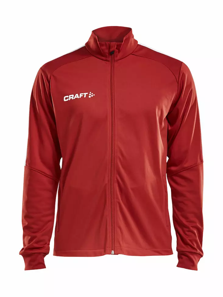 PROGRESS Jacket Men, BRIGHT RED/WHITE - Craft Vaatteet - 1905612-1430 - 1