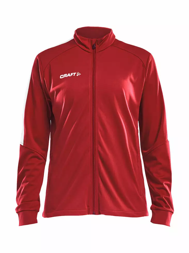 PROGRESS Jacket WMN, BRIGHT RED/WHITE - Craft Vaatteet - 1905626-1430 - 1