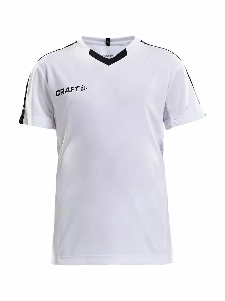 PROGRESS Jersey Contrast JR, WHITE/BLACK - Craft Vaatteet - 1905583-1900 - 1