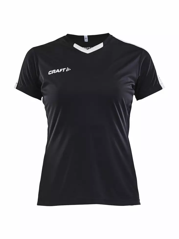 PROGRESS Jersey Contrast WMN, BLACK/WHIT - Craft Vaatteet - 1905567-9900 - 1