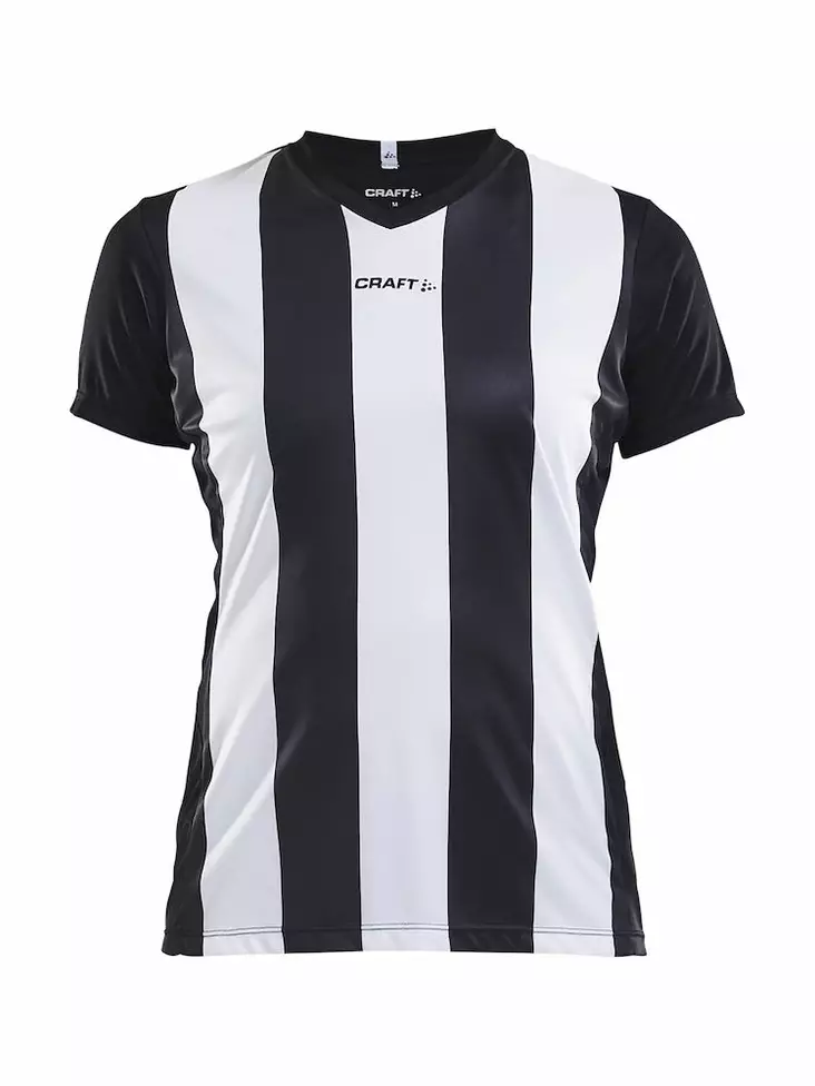 PROGRESS Jersey Stripe WMN, BLACK/WHITE - Craft Vaatteet - 1905568-9900 - 1
