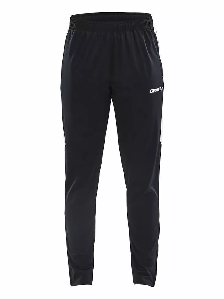 PROGRESS Pant W, BLACK/WHITE - Craft Vaatteet - 1905627-9900 - 1