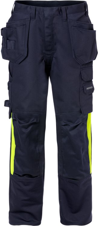 Palosuojattu HV rakentajan housut naiste - Fristads Palosuojatut työvaatteet - 125954-540 - 1