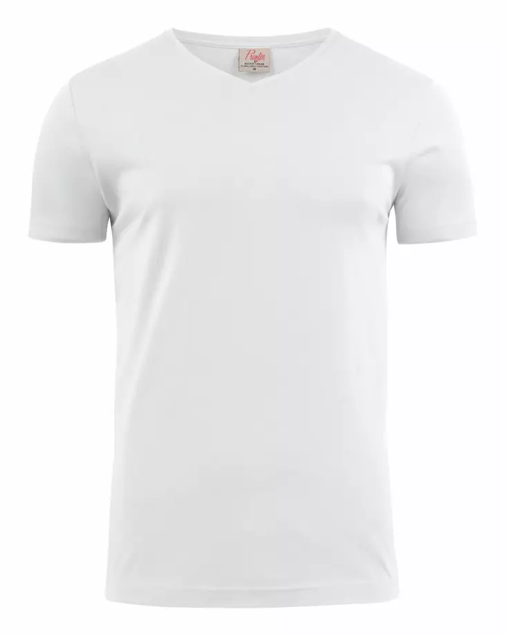 Printer Heavy V-neck, Valkoinen - Kaikki vapaa-ajan vaatemerkit - 2264024-100 - 1