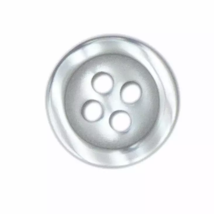 Printer Shirt Buttons Large, Valkoinen - Kaikki vapaa-ajan vaatemerkit - 2269001-100 - 1