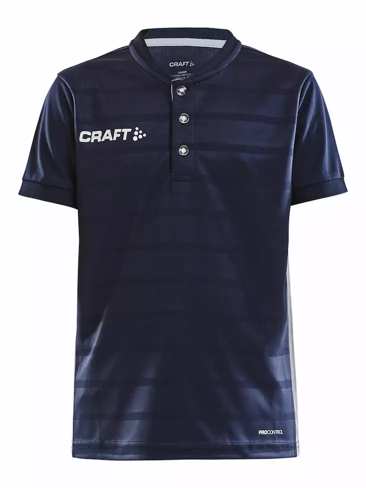 Pro Control Button Jersey Jr, Navy/White - Craft Vaatteet - 1906697-390900 - 1