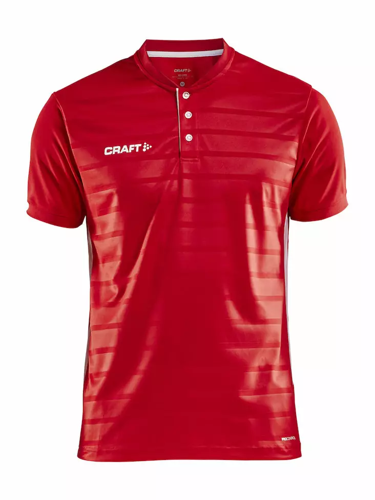 Pro Control Button Jersey M, Bright Red/ - Craft Vaatteet - 1906695-430900 - 1