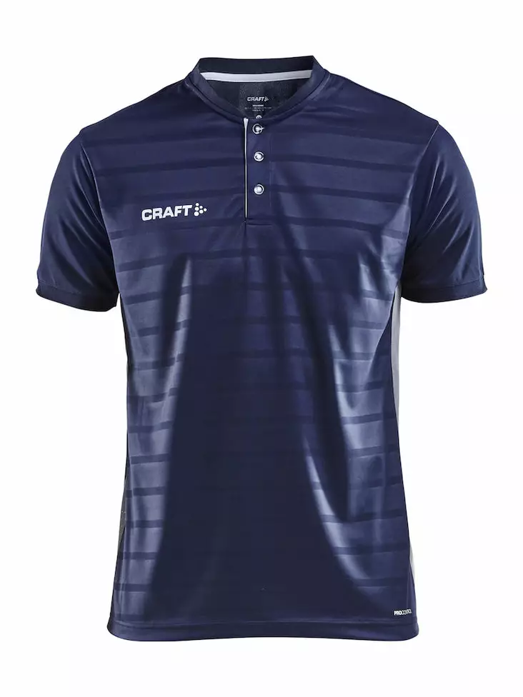 Pro Control Button Jersey M, Navy/White - Craft Vaatteet - 1906695-390900 - 1