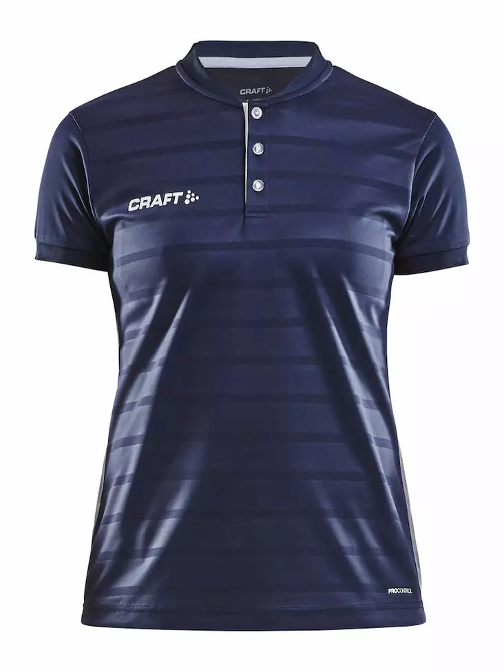 Pro Control Button Jersey W, Navy/White - Craft Vaatteet - 1906696-390900 - 1