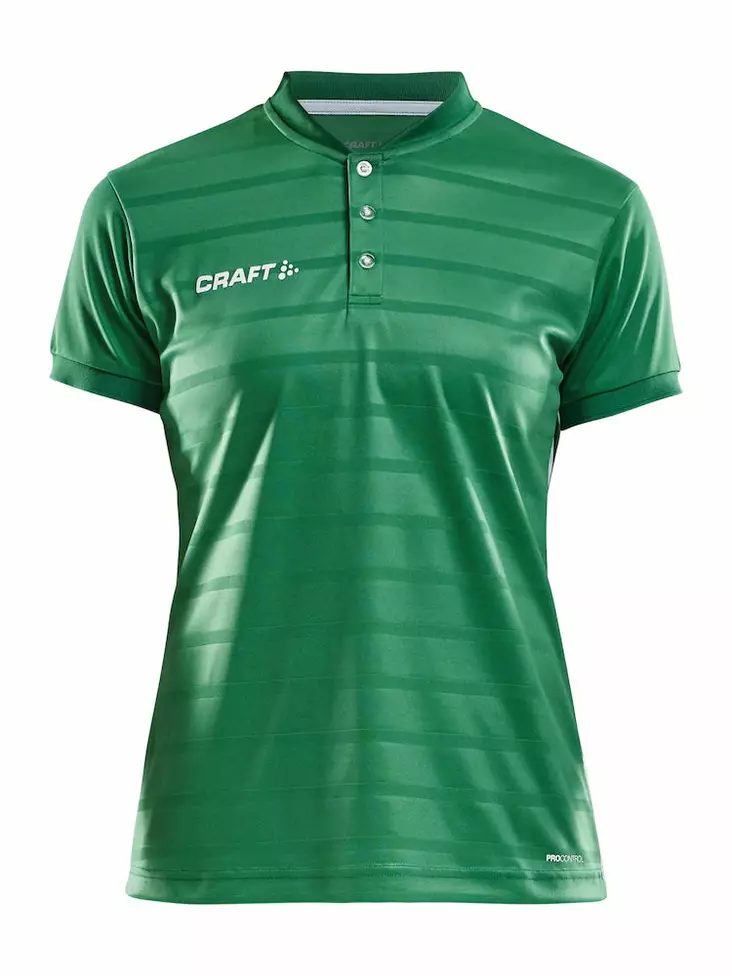 Pro Control Button Jersey W, Team Green/ - Craft Vaatteet - 1906696-651900 - 1