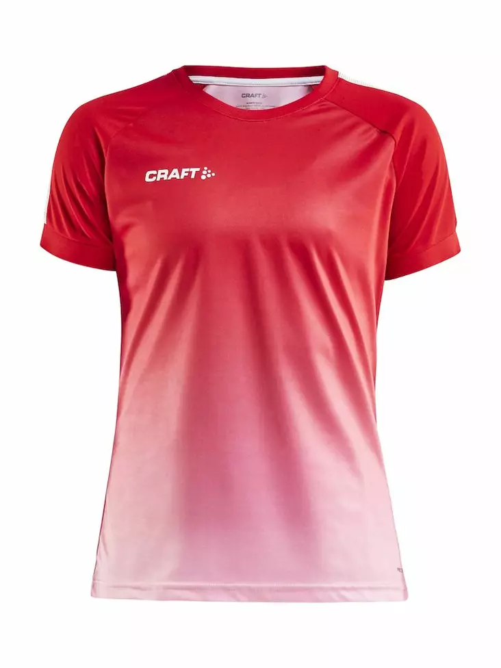 Pro Control Fade Jersey W, Bright Red/Wh - Craft Vaatteet - 1906702-430900 - 1