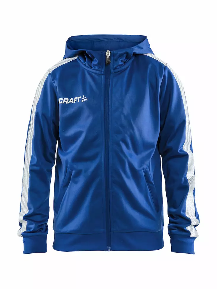 Pro Control Hood Jacket Jr, Royal Blue/W - Craft Vaatteet - 1906718-345900 - 1