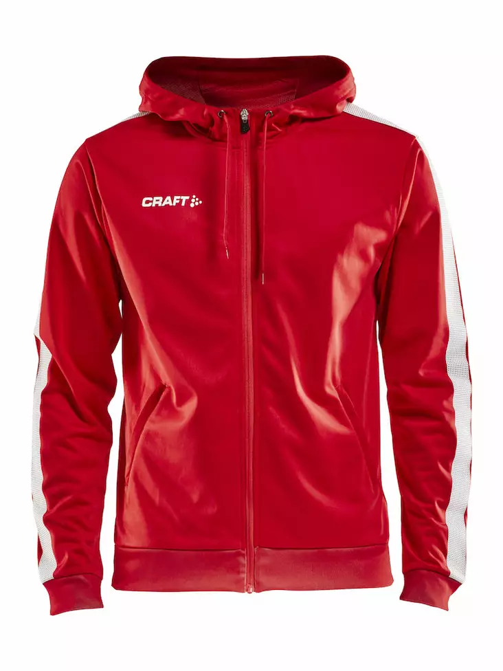 Pro Control Hood Jacket M, Bright Red/Wh - Craft Vaatteet - 1906716-430900 - 1