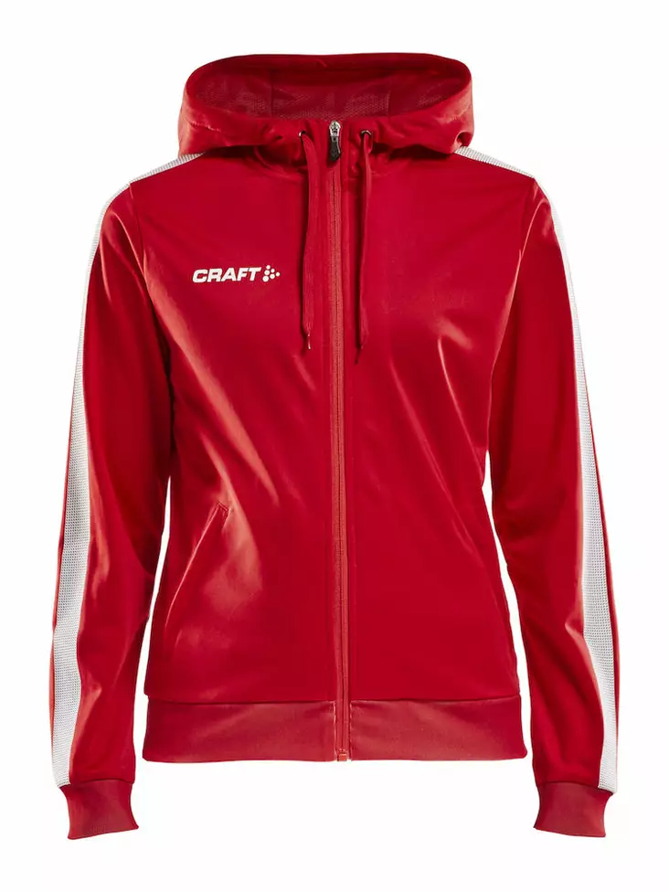 Pro Control Hood Jacket W, Bright Red/Wh - Craft Vaatteet - 1906717-430900 - 1