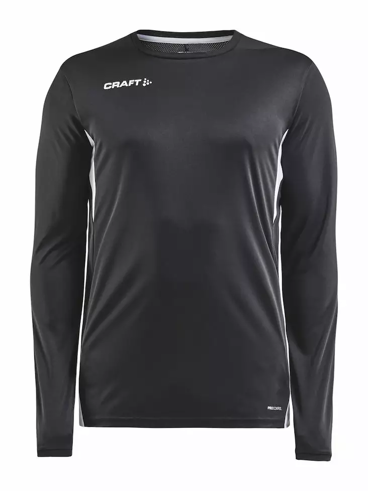 Pro Control Impact LS Tee M, BLACK-WHITE - Craft Vaatteet - 1908231-999900 - 1