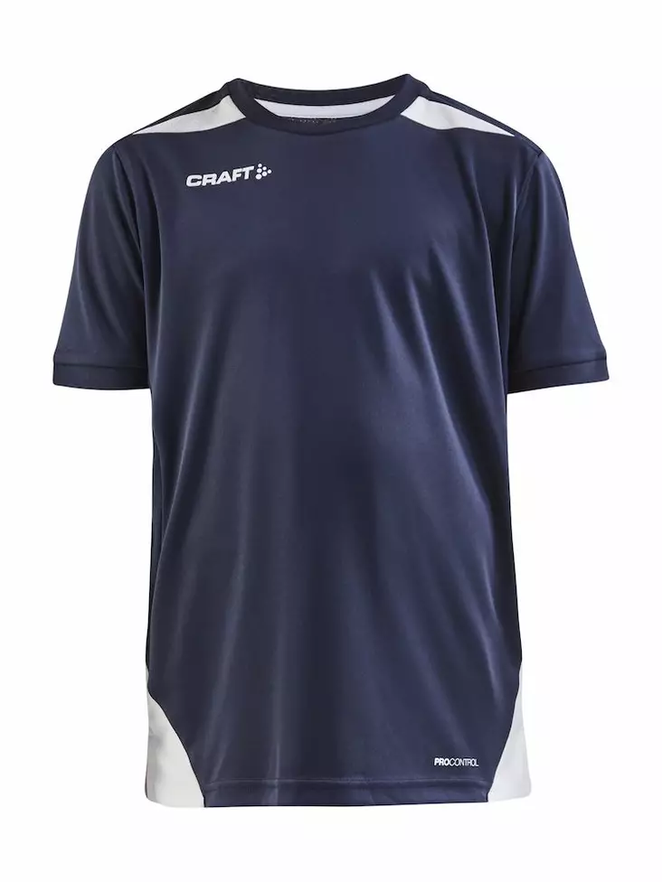 Pro Control Impact SS Tee Jr, NAVY-WHITE - Craft Vaatteet - 1908230-390900 - 1