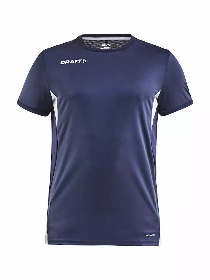 Pro Control Impact SS Tee M, NAVY-WHITE - Craft Vaatteet - 1908228-390900 - 1