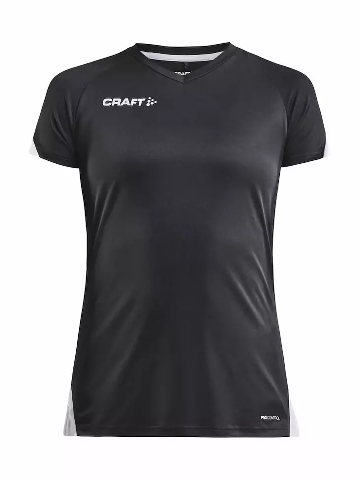 Pro Control Impact SS Tee W, BLACK-WHITE - Craft Vaatteet - 1908229-999900 - 1